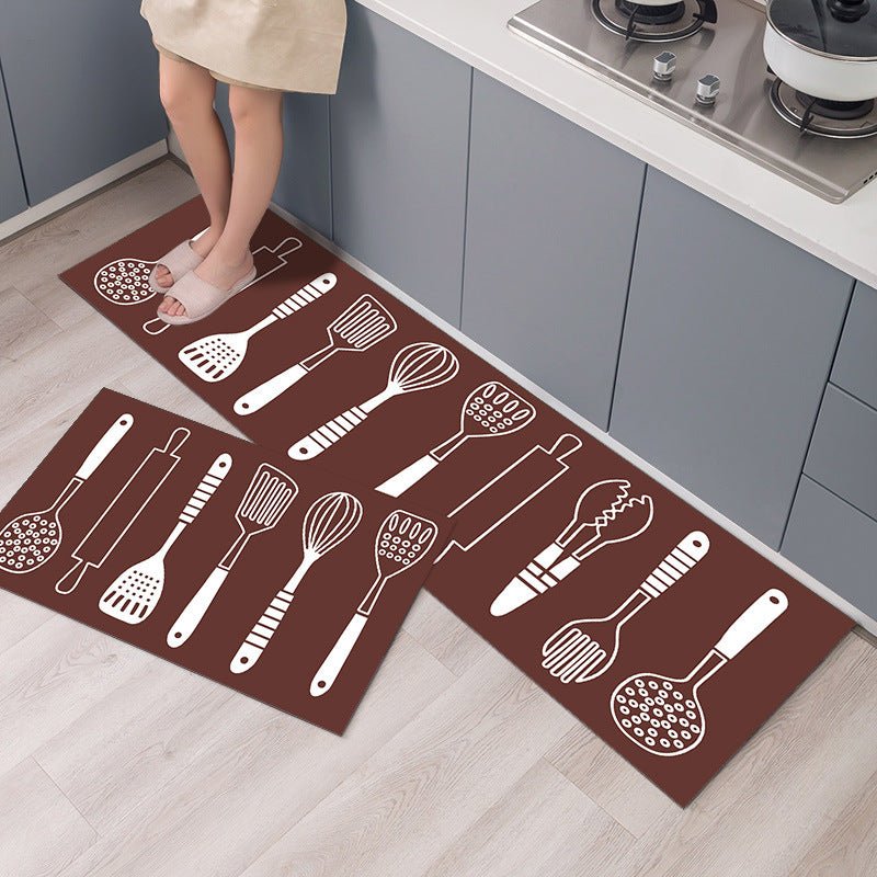 Kitchen Mat Long Floor Mat Carpet Bedside Carpet - Asmota