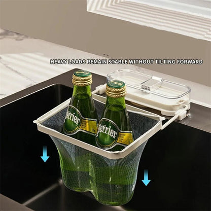 Kitchen Sink Filter Rack Suction Cup Disposable Leftover Leftovers Filter Pocket Kitchen Garbage Drain Rack Sink Strainer Kitchen Gadgets - Asmota