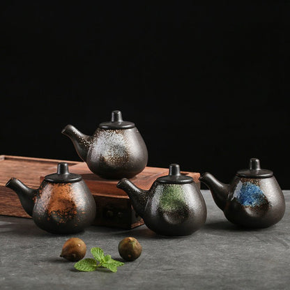 Kitchen Storage Tank Underglaze Color Seasoning Pot - Asmota