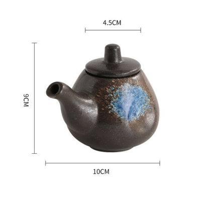 Kitchen Storage Tank Underglaze Color Seasoning Pot - Asmota