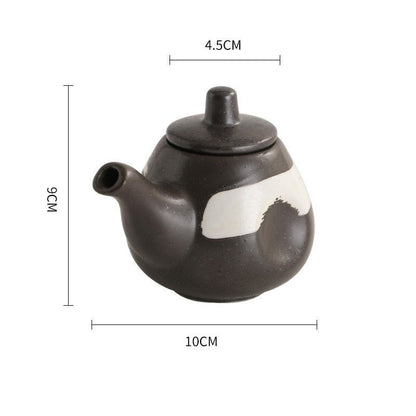 Kitchen Storage Tank Underglaze Color Seasoning Pot - Asmota