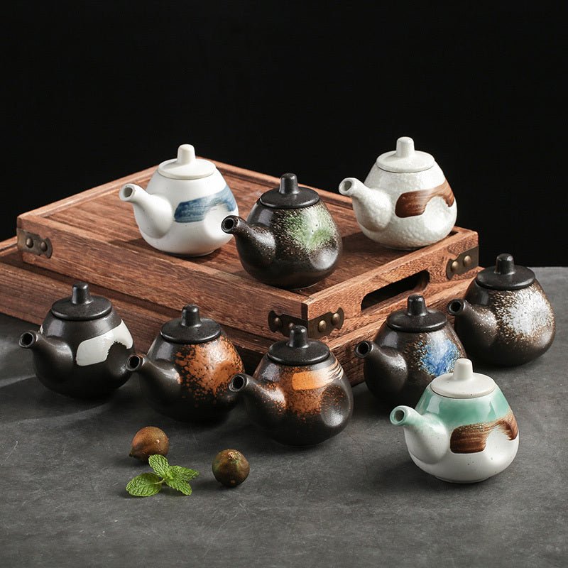 Kitchen Storage Tank Underglaze Color Seasoning Pot - Asmota