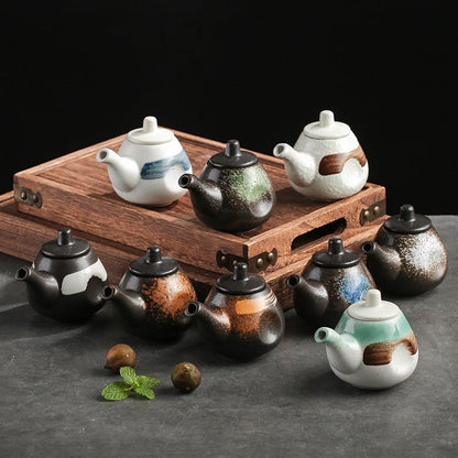 Kitchen Storage Tank Underglaze Color Seasoning Pot - Asmota