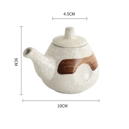 Kitchen Storage Tank Underglaze Color Seasoning Pot - Asmota