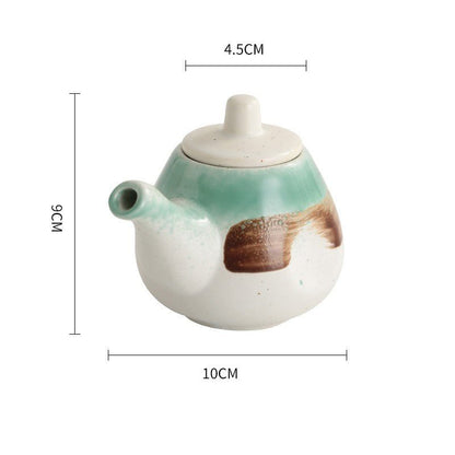 Kitchen Storage Tank Underglaze Color Seasoning Pot - Asmota