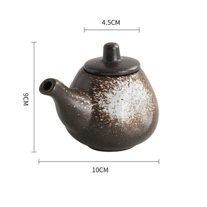 Kitchen Storage Tank Underglaze Color Seasoning Pot - Asmota