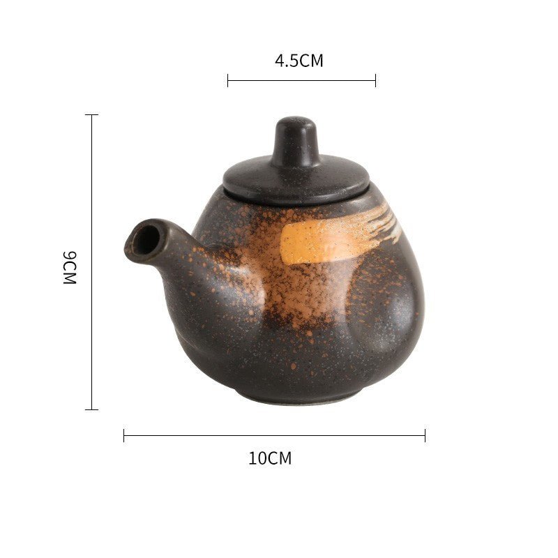 Kitchen Storage Tank Underglaze Color Seasoning Pot - Asmota