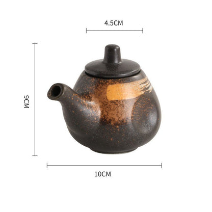 Kitchen Storage Tank Underglaze Color Seasoning Pot - Asmota