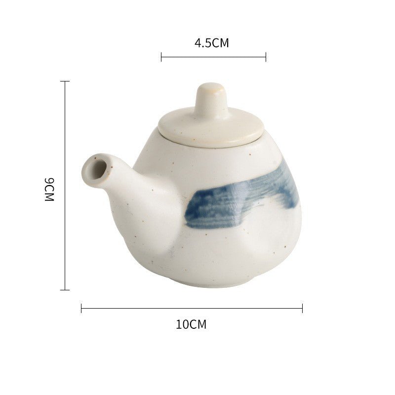Kitchen Storage Tank Underglaze Color Seasoning Pot - Asmota