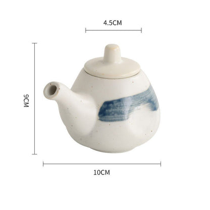 Kitchen Storage Tank Underglaze Color Seasoning Pot - Asmota