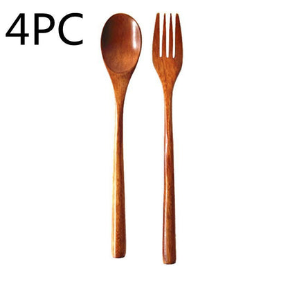 Kitchen Wooden Spoon Cooking Utensil Tools - Asmota