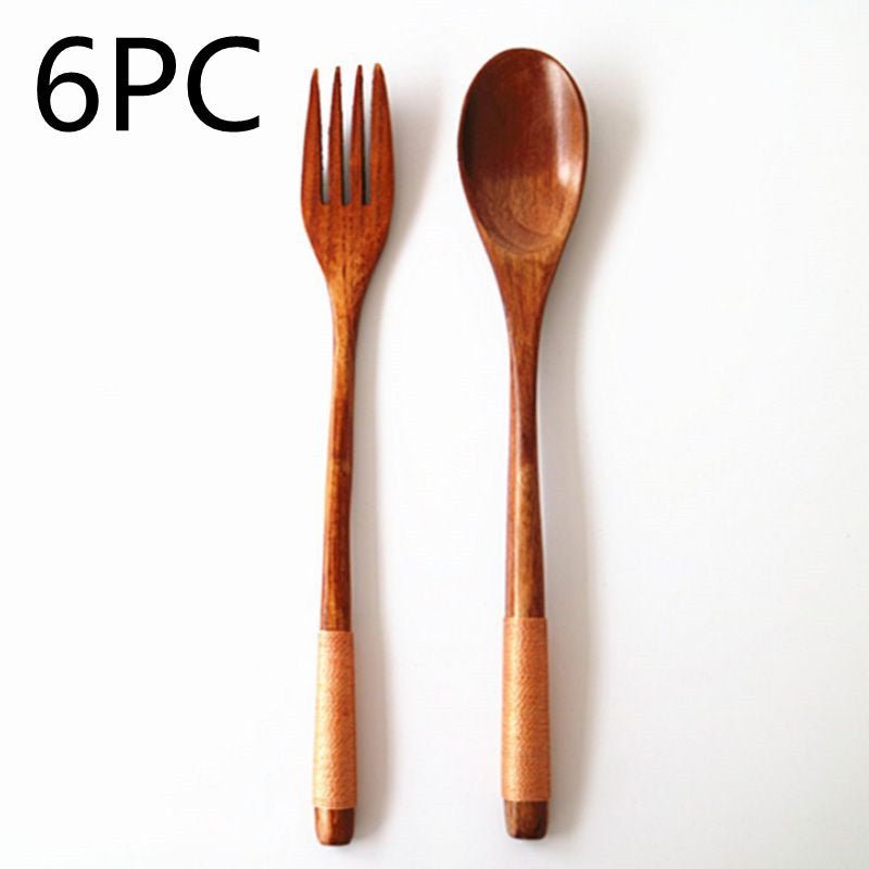 Kitchen Wooden Spoon Cooking Utensil Tools - Asmota