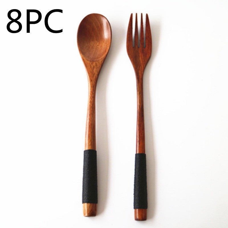 Kitchen Wooden Spoon Cooking Utensil Tools - Asmota