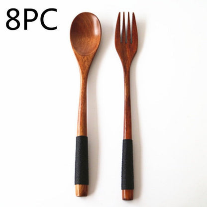 Kitchen Wooden Spoon Cooking Utensil Tools - Asmota