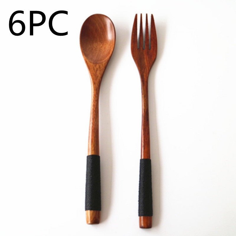 Kitchen Wooden Spoon Cooking Utensil Tools - Asmota
