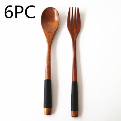Kitchen Wooden Spoon Cooking Utensil Tools - Asmota