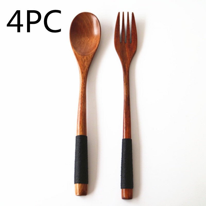 Kitchen Wooden Spoon Cooking Utensil Tools - Asmota