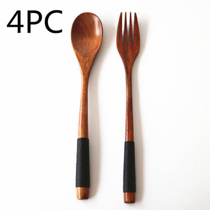 Kitchen Wooden Spoon Cooking Utensil Tools - Asmota