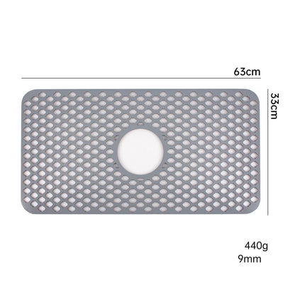 Large Size Silicone Drain Mat Kitchen Sink Protection - Asmota