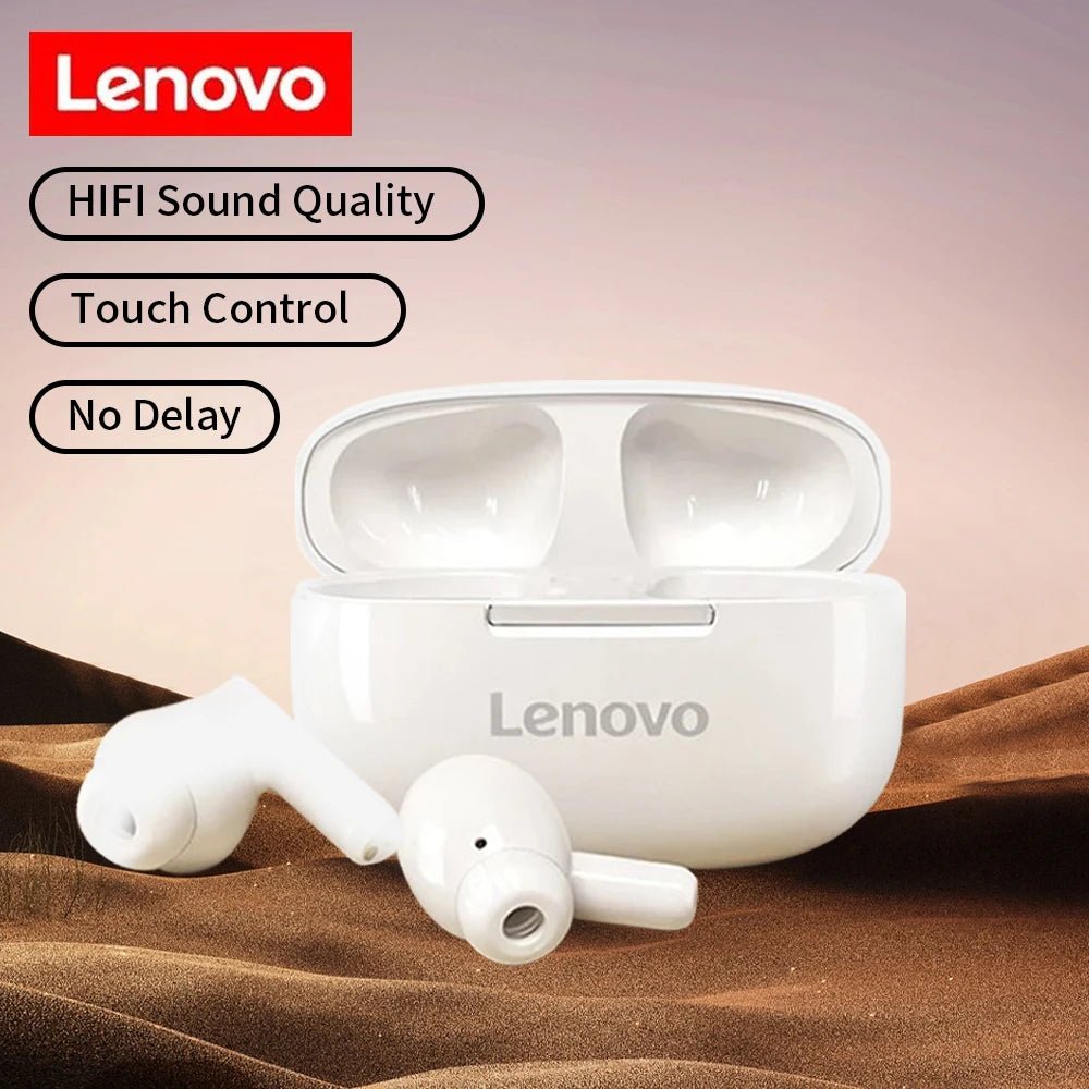 Lenovo Thinkplus Wireless Earphones Bluetooth Headset In - ear Earphones With Microphone For IOS/Android - Asmota