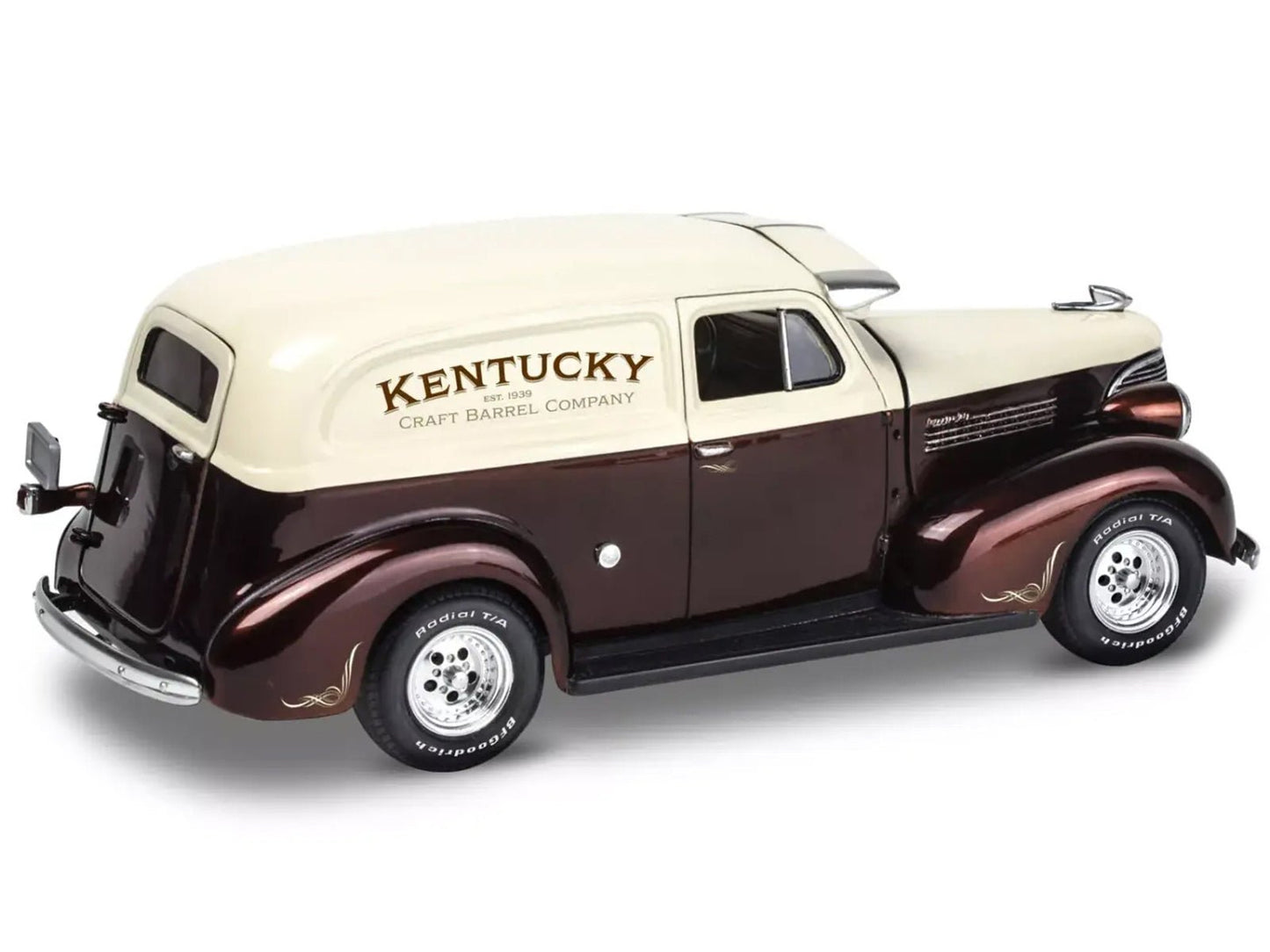 Level 4 Model Kit 1939 Chevrolet Sedan Delivery with Barrel Accessories 1/24 Scale Model by Revell - Asmota