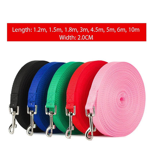 Longer Pet Leashes Rope Outdoor Training Running Dog Leash Belt PP Dogs Lead for Chihuahua Small and Large Dog Product - Asmota