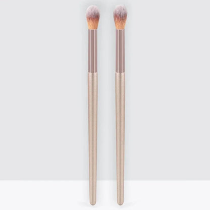 Makeup Brushes 2Pcs Professional Nose Shadow Highlighting Brush Face Cosmetics Blending Smudge Shader Brush Beauty Kits - Asmota
