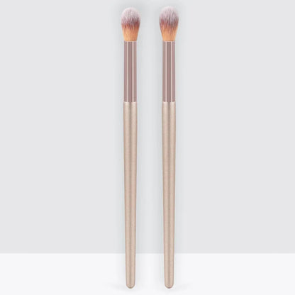Makeup Brushes 2Pcs Professional Nose Shadow Highlighting Brush Face Cosmetics Blending Smudge Shader Brush Beauty Kits - Asmota