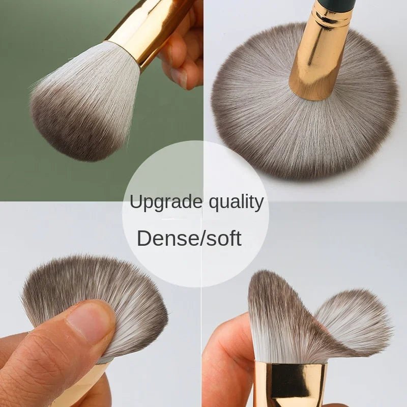 Makeup Brushes Set Large Fluffy Soft Eye Shadow Foundation Brush Women Cosmetic Powder Blush Blending Beauty Make Up Tools - Asmota