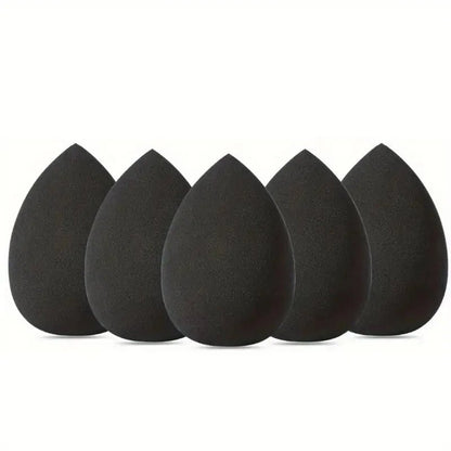 Makeup Sponge, 5pcs Wet And Dry Cosmetic Sponge Daily Makeup Tool Beauty Cosmetic Foundation Sponge Makeup Blender - Asmota