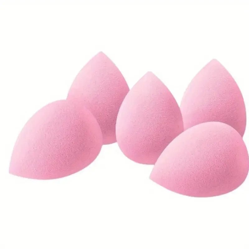 Makeup Sponge, 5pcs Wet And Dry Cosmetic Sponge Daily Makeup Tool Beauty Cosmetic Foundation Sponge Makeup Blender - Asmota