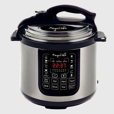 Megachef 8 Quart Digital Pressure Cooker with 13 Pre-set Multi Function Features