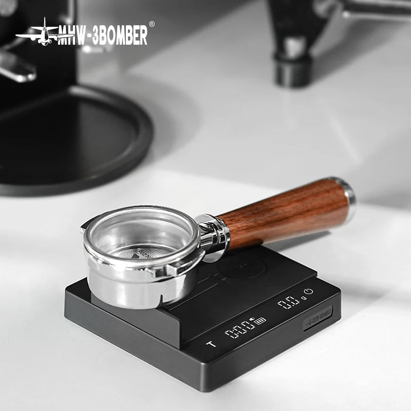 MHW - 3BOMBER Digital Kitchen Coffee Scale 2000g/0.1g High Precision Cyclic Rechargeable Electronic Scale Home Barista Accessories - Asmota