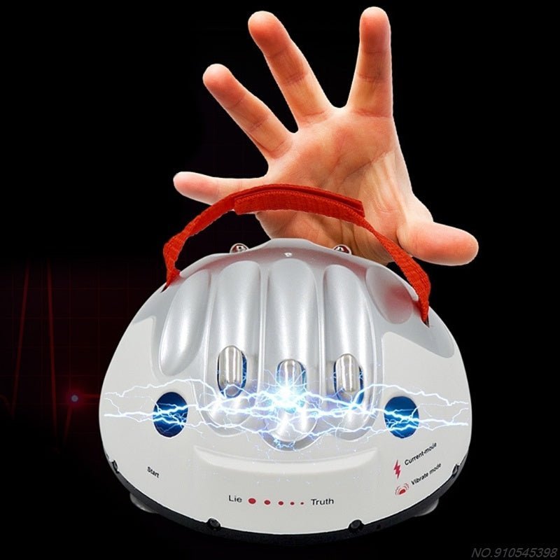 Mini Electric Shock Lie Detector Whole Person Tidy Board Game Game Party Machine Truth - speaking Big Adventure Decompression Toy - Asmota
