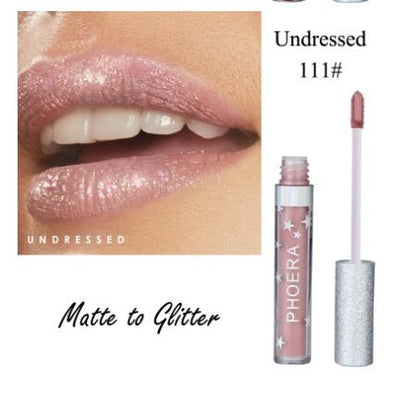 Moisturizing Candy Color Lip Gloss Waterproof Glitter Liquid Lipstick Long Lasting Makeup Lipstick - Asmota