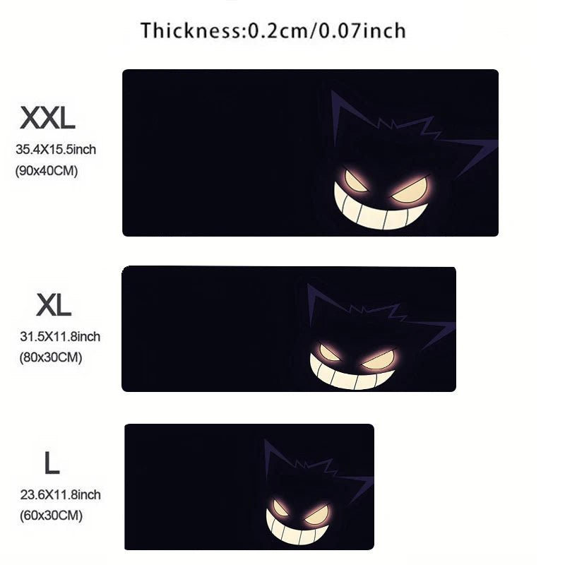 Mouse Pad Gaming Accessories PC Gamer alfombrilla xxl Computer Desk Mat Laptop Varmilo Keyboard Japanese anime Mousepad gift - Asmota