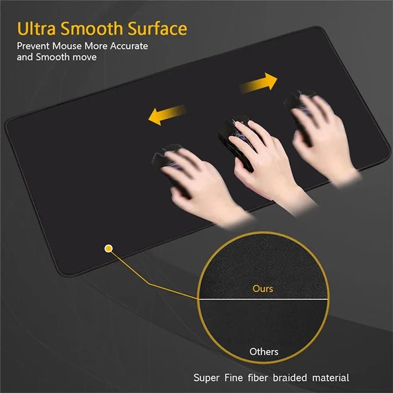 Mouse Pad Gaming Accessories PC Gamer alfombrilla xxl Computer Desk Mat Laptop Varmilo Keyboard Japanese anime Mousepad gift - Asmota