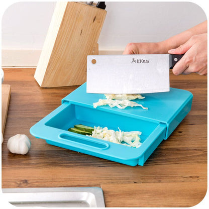 Multifunction Kitchen Chopping Blocks Sinks Drain Basket Cutting Board Vegetable Meat Tools Kitchen Accessories Chopping Board - Asmota