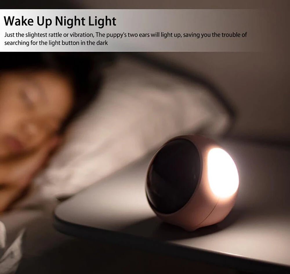 Multifunctional Electronic Alarm Clock Kids Alarm Clock with Night Light Wake up Mood Alarm Clock with Dual Alarm Setting Adjustable Brightness Sleep Trainer - Asmota