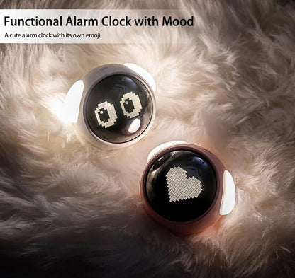 Multifunctional Electronic Alarm Clock Kids Alarm Clock with Night Light Wake up Mood Alarm Clock with Dual Alarm Setting Adjustable Brightness Sleep Trainer - Asmota
