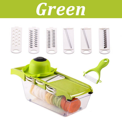 Multifunctional Vegetable Cutter Home Kitchen Slicing And Dicing Fruit Artifact - Asmota