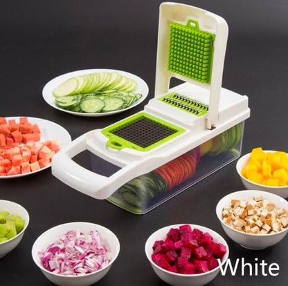 Multifunctional Vegetable Cutter Home Kitchen Slicing And Dicing Fruit Artifact - Asmota
