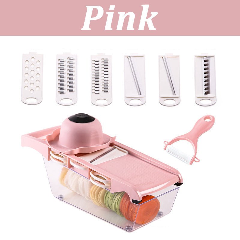 Multifunctional Vegetable Cutter Home Kitchen Slicing And Dicing Fruit Artifact - Asmota