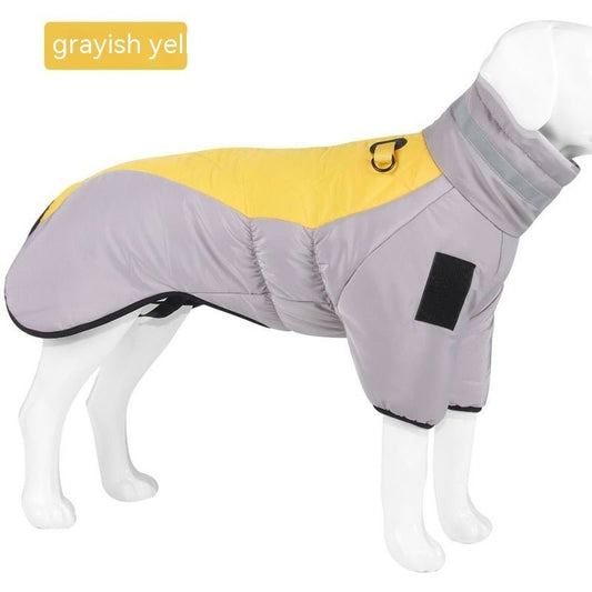 New Winter Dog Coat Waterproof Pet Clothes For Medum Large Dogs Warm Thicken Dog Vest Custome Labrador Jacket - Asmota