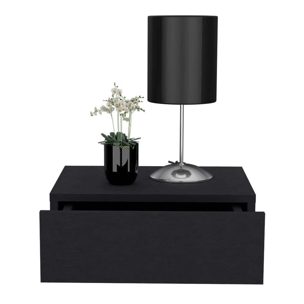 Nightstand Isola, Bedroom, Black - Asmota