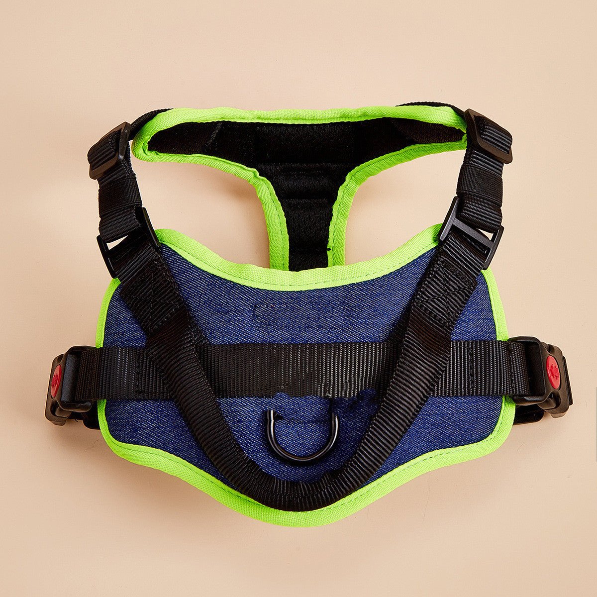 No Pull Dog Harness Reflective Adjustable Soft Padded Pet Vest Harness - Asmota