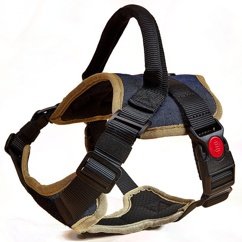 No Pull Dog Harness Reflective Adjustable Soft Padded Pet Vest Harness - Asmota
