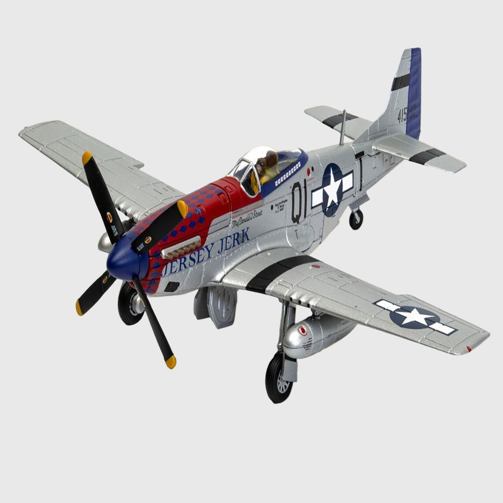 North American P - 51D Mustang Aircraft "Jersey Jerk 361st Fighter Squadron Martlesham Heath" United States Army Air Forces "The Aviation Archive" Series 1/72 Diecast Model by Corgi - Asmota
