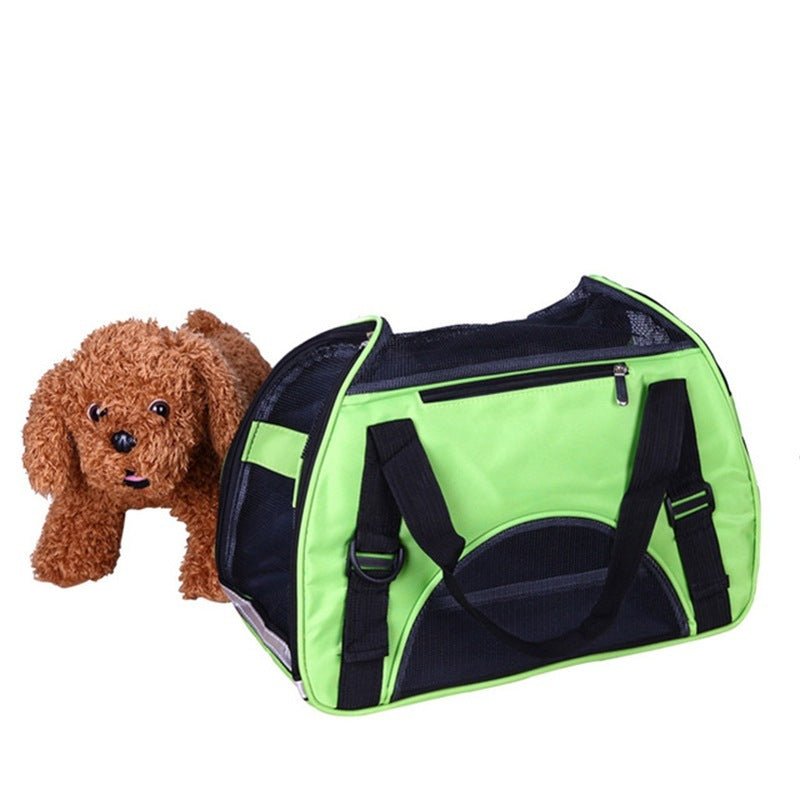 Pet Bag Out Carrying Bag Portable Pet Bag Cat Dog Rabbit Pet Backpack Teddy Poodle Travel Bag - Asmota