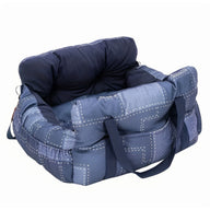 Multifunctional Dog Car Bed Safety Seat with Memory Foam